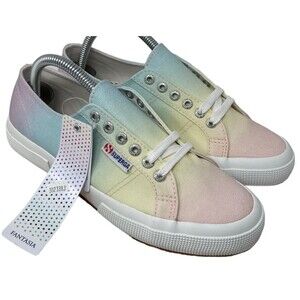 SUPERGA Rainbow Sneakers Size 6 Women's Shoes 36 EU NEW
